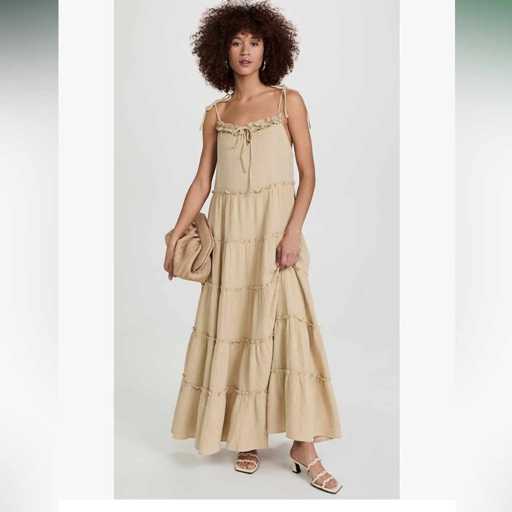 Anthropologie / Charlie Holiday Senorita Maxi Dress | Size 2 Boho coastal‎